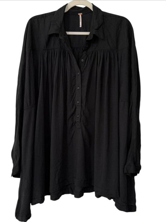 free-people Tops - Free People Black Tunic Top Size Medium